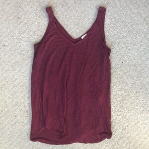 XS Burgundy Tank